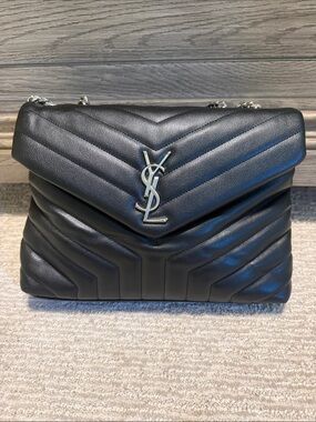 Black Quilted Shoulder Bag